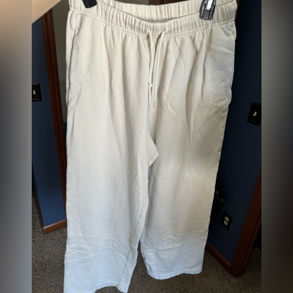 Womens old navy wide leg sweatpants